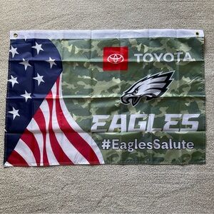 Philadelphia Eagles Salute to Service flag